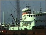 Radio Caroline at sea august 1990.