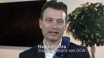 Videoboodschap staatssecretaris Zijlstra Echo Awards 2011