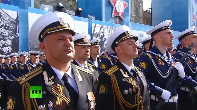 Victory Day Parade in Moscow 2015 (Red Alert 3 - Soviet March & Hell March 3) | Парад Победы 2015