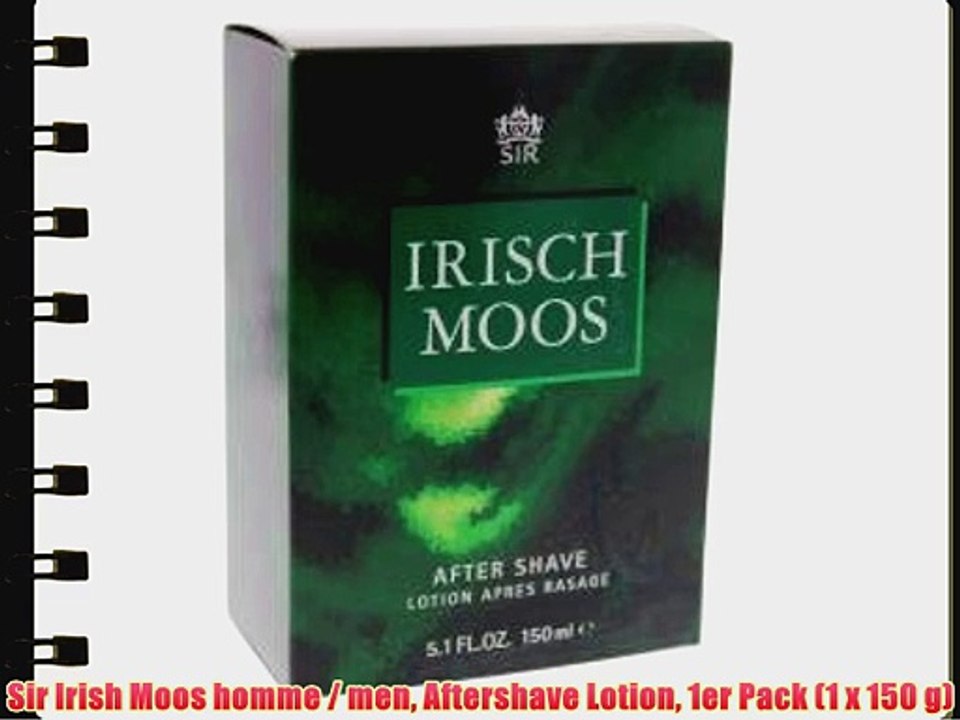 Sir Irish Moos homme / men Aftershave Lotion 1er Pack (1 x 150 g)