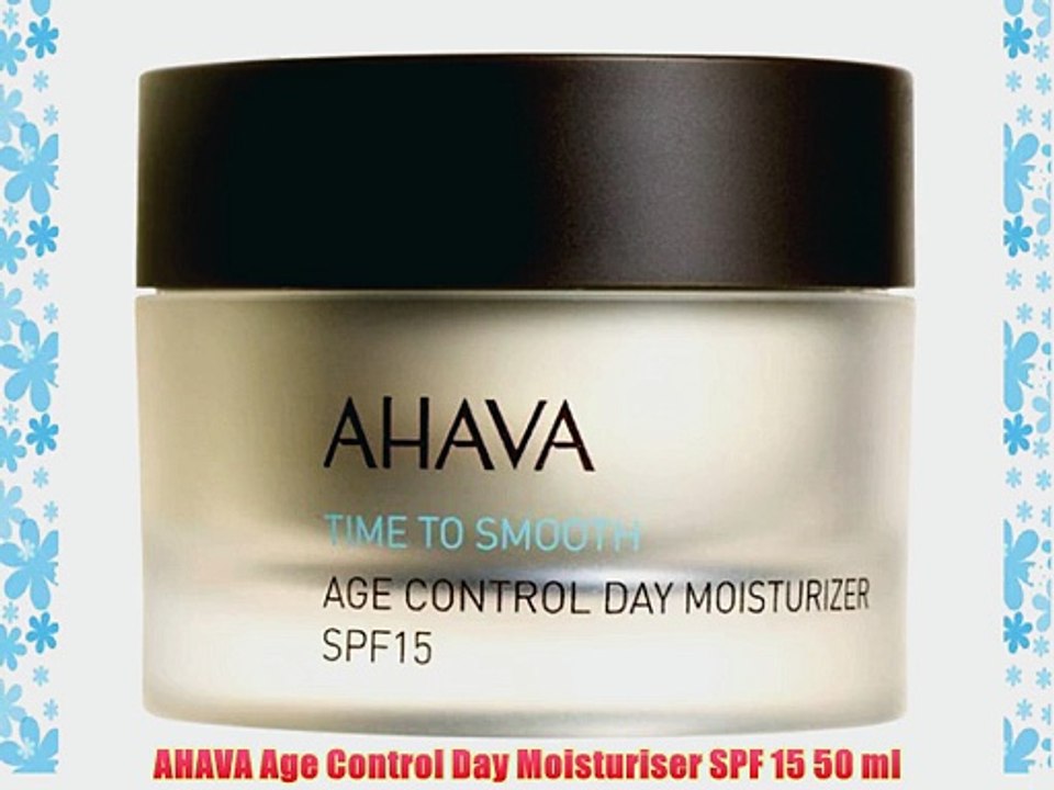 AHAVA Age Control Day Moisturiser SPF 15 50 ml
