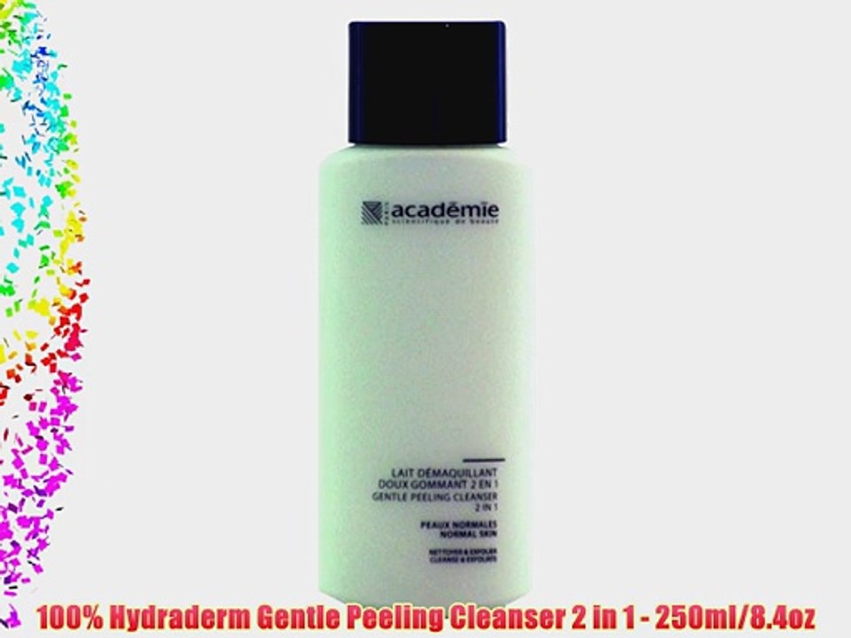 100% Hydraderm Gentle Peeling Cleanser 2 in 1 - 250ml/8.4oz