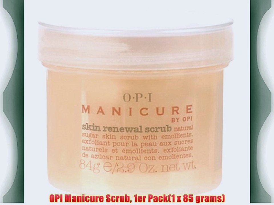 OPI Manicure Scrub 1er Pack(1 x 85 grams)