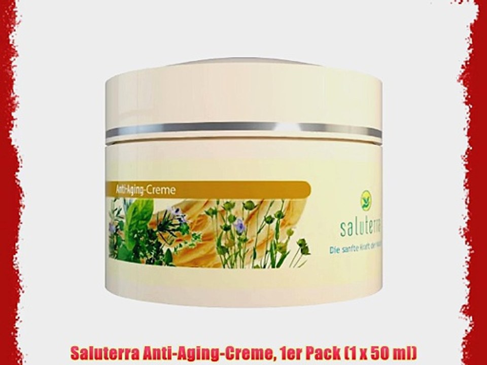 Saluterra Anti-Aging-Creme 1er Pack (1 x 50 ml)