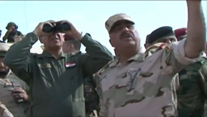 القوات العراقية تحتشد حول مدينة الرمادي