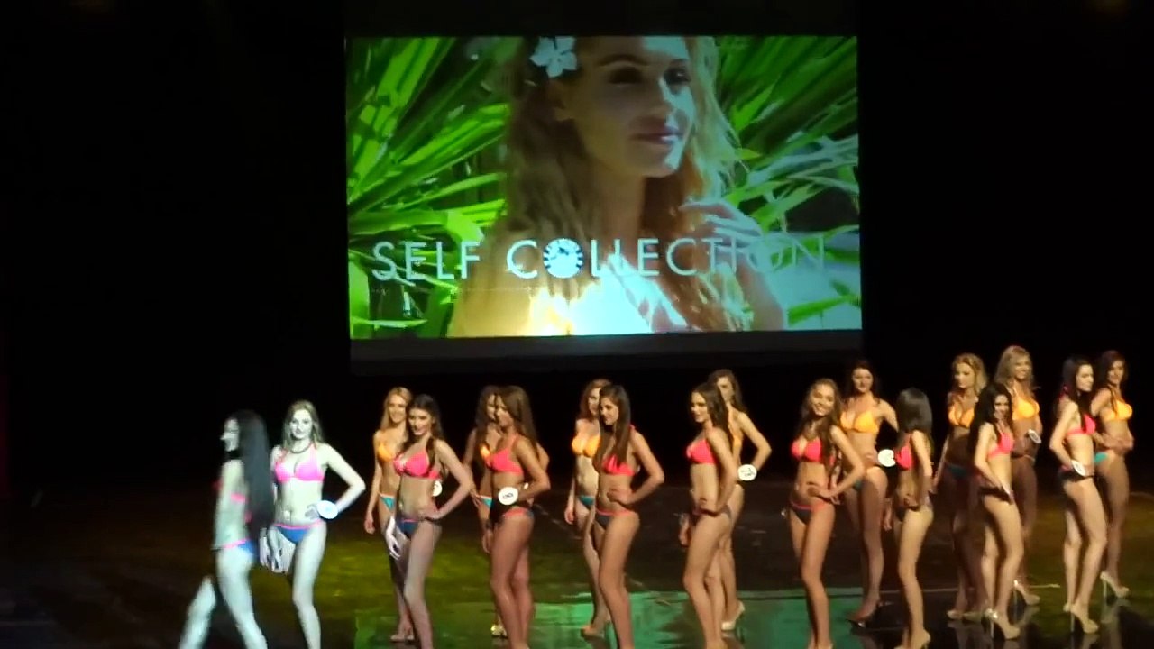 Miss Polski Ziemi Świętokrzyskiej - Gala finałowa 2014 - Pokaz w strojach kąpielowych