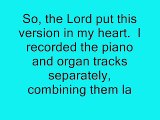 Pass Me Not (Blues Style) - Piano & Hammond CV Organ