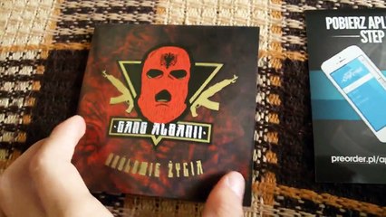 Rozpakowanie CD "Gang Albanii"