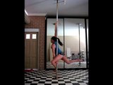 Vid #20: Pretzel spin. Intermediate pole dancing moves