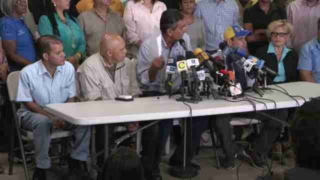 La MUD denunciará las inhabilitaciones políticas ante organismos internacionales