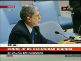 Canciller brasileño denuncia violaciones a la embaja de Brasil en Honduras Septiembre 25 2009