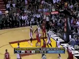 Dwyane Wade to LeBron James Alley-Oop Dunk Miami Heat vs New Jersey Nets 11.6.2010