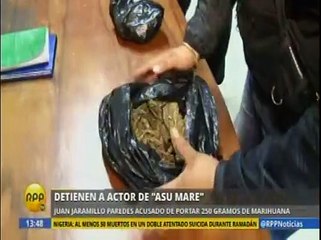'Asu Mare': Policía Nacional detuvo a actor del filme por portar marihuana