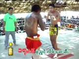 Thai VS Myanmar at Karen new year bouts