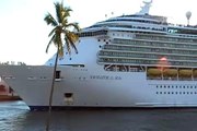 Royal Caribbean Cruise Lines's Navigator of the Seas Sail Away 1-17-2009