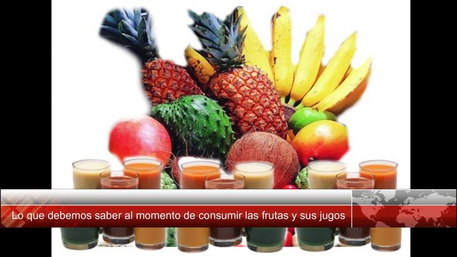 Frutas y sus Jugos