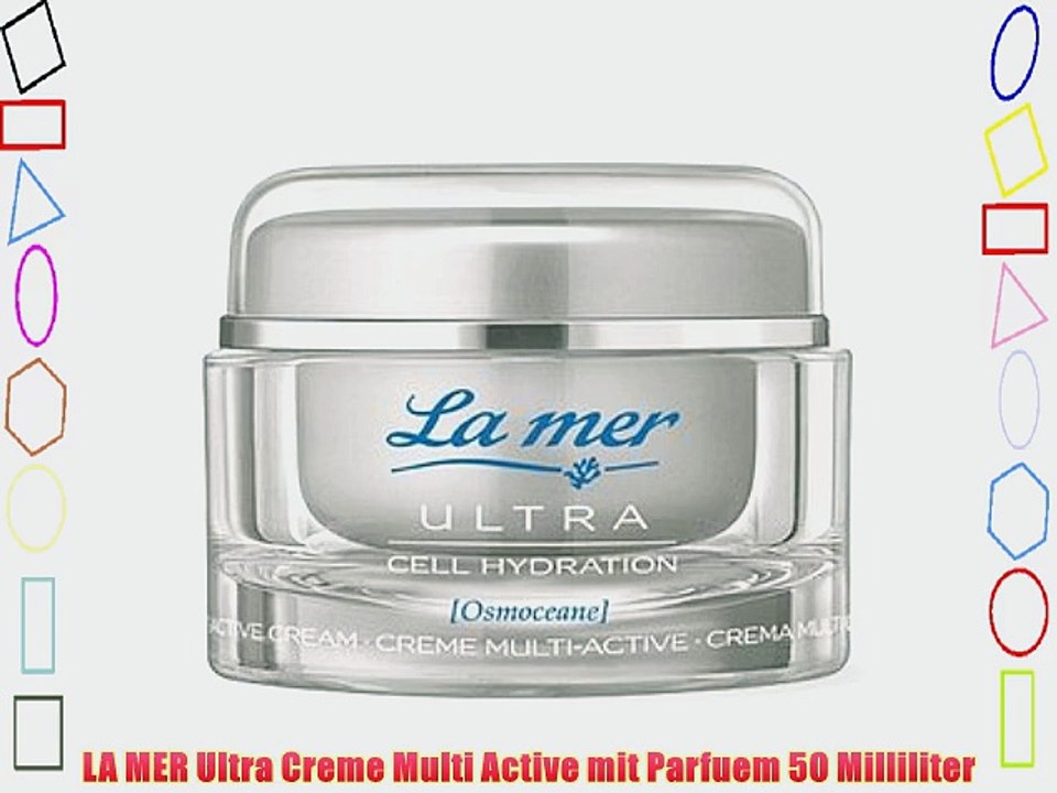 LA MER Ultra Creme Multi Active mit Parfuem 50 Milliliter