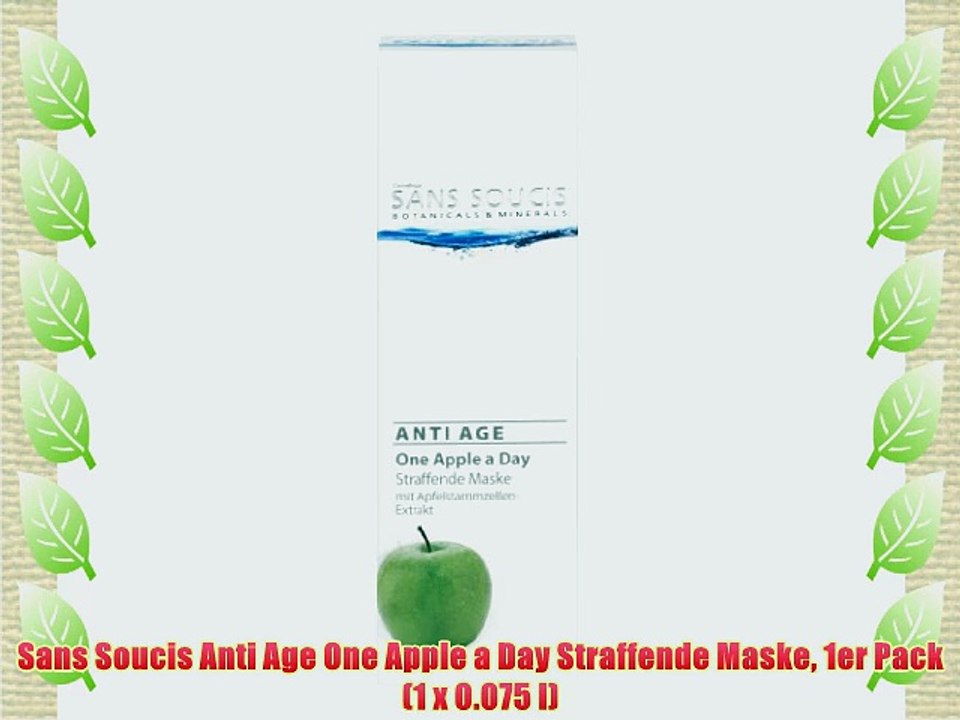 Sans Soucis Anti Age One Apple a Day Straffende Maske 1er Pack (1 x 0.075 l)