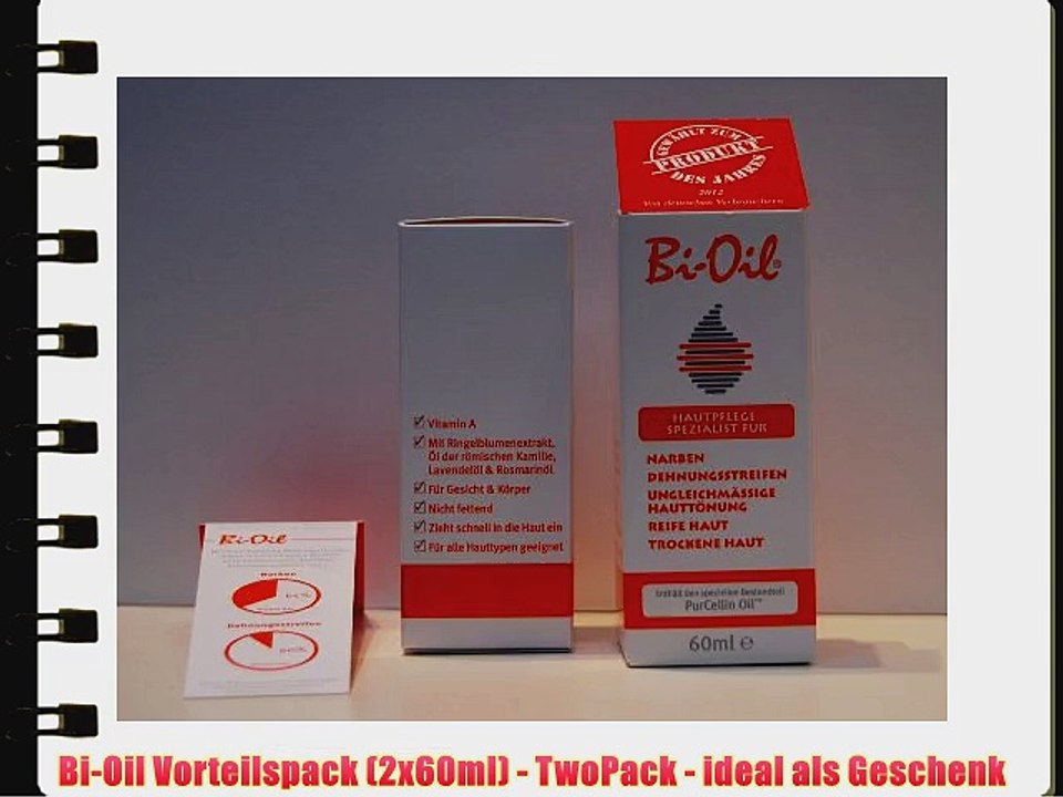Bi-Oil Vorteilspack (2x60ml) - TwoPack - ideal als Geschenk