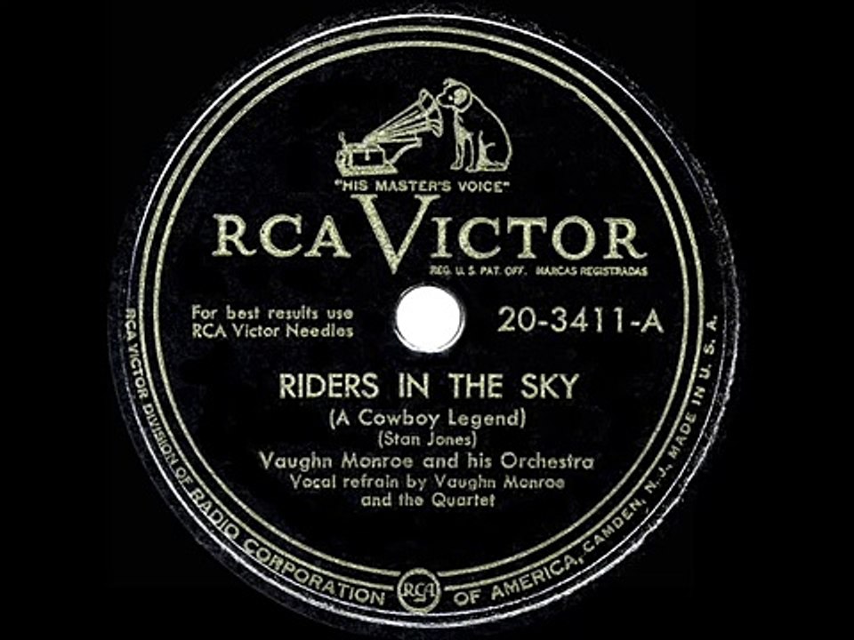 1949 HITS ARCHIVE_ Riders In The Sky - Vaughn Monroe (a #1 record)