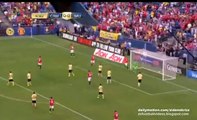 1-0 Morgan Schneiderlin First Goal | Manchester United v. Club America - Friendly match 18.07.2015