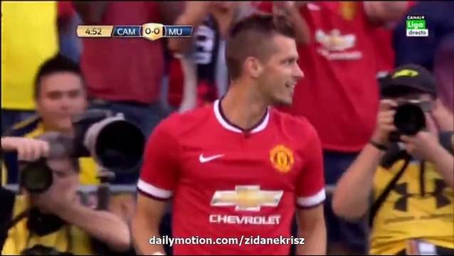 Morgan Schneiderlin 1:0 | Manchester United v. Club America - Friendly match 18.07.2015 HD