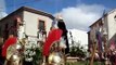 Semana Santa en Villahermosa (Ciudad Real): Procesión del Resucitado. Encuentro