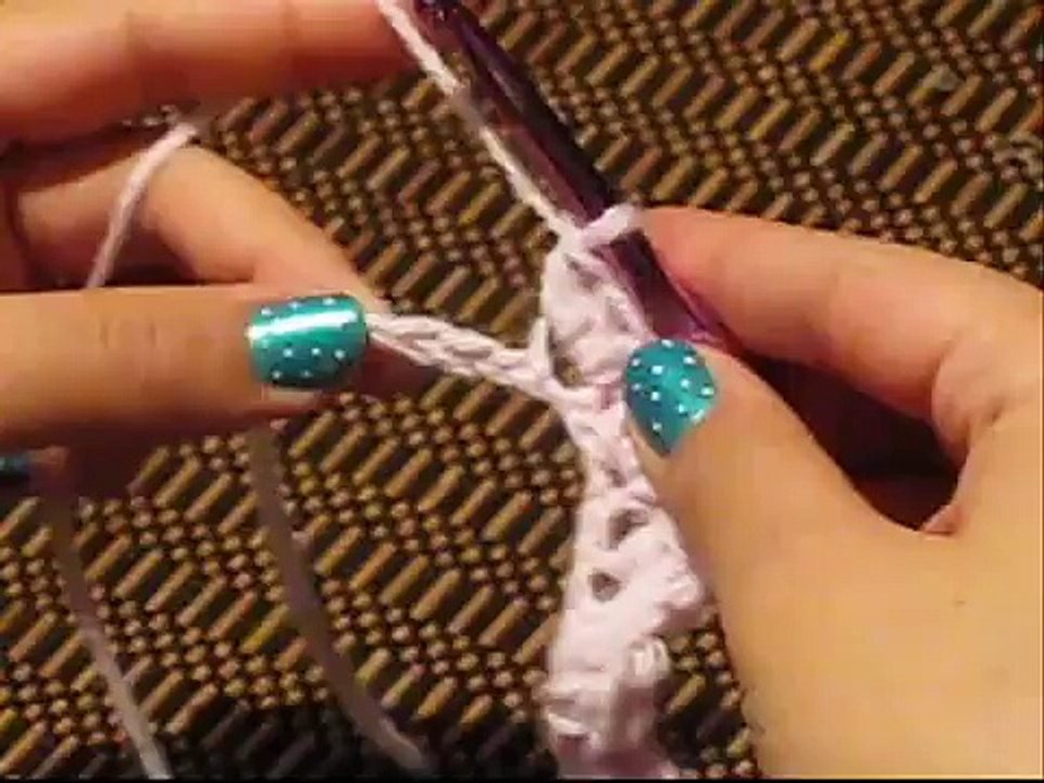 How to Crochet a Hooded Baby Blanket #1