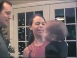 Mom Gets Laughter and Plenty of Kisses from Her Husband and Little Boy!