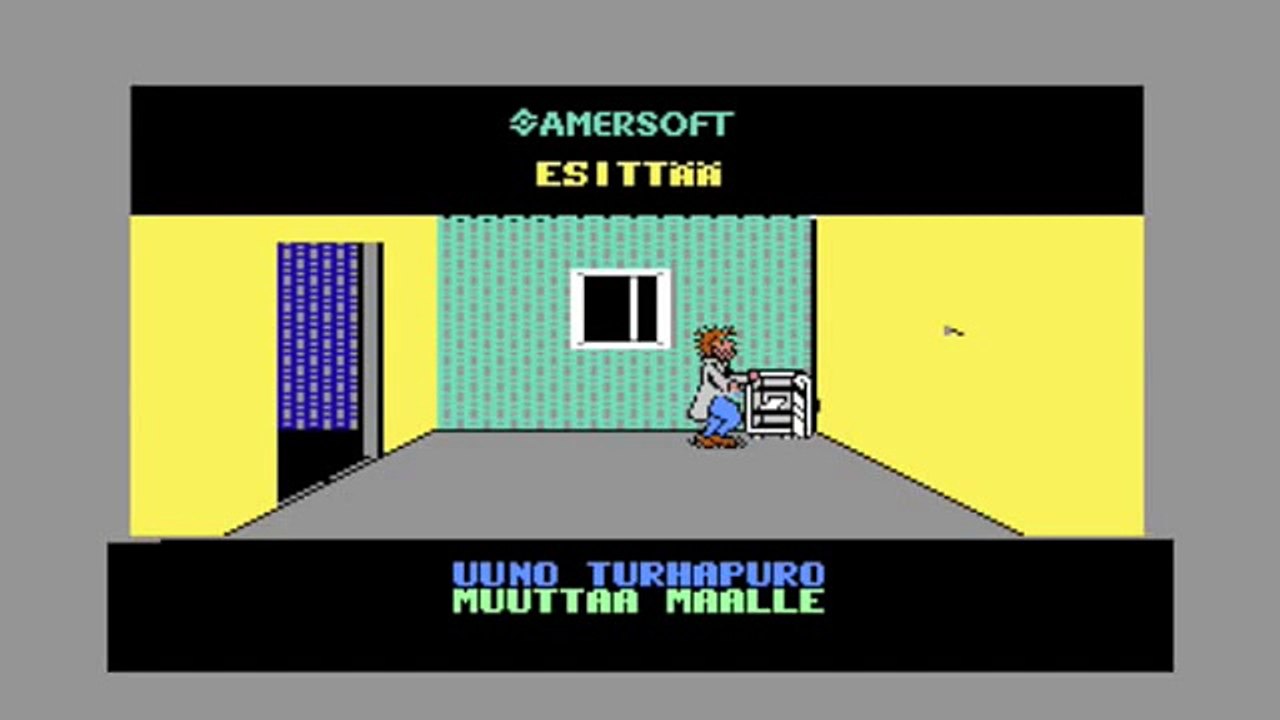 Uuno Turhapuro muuttaa maalle (C64 game)
