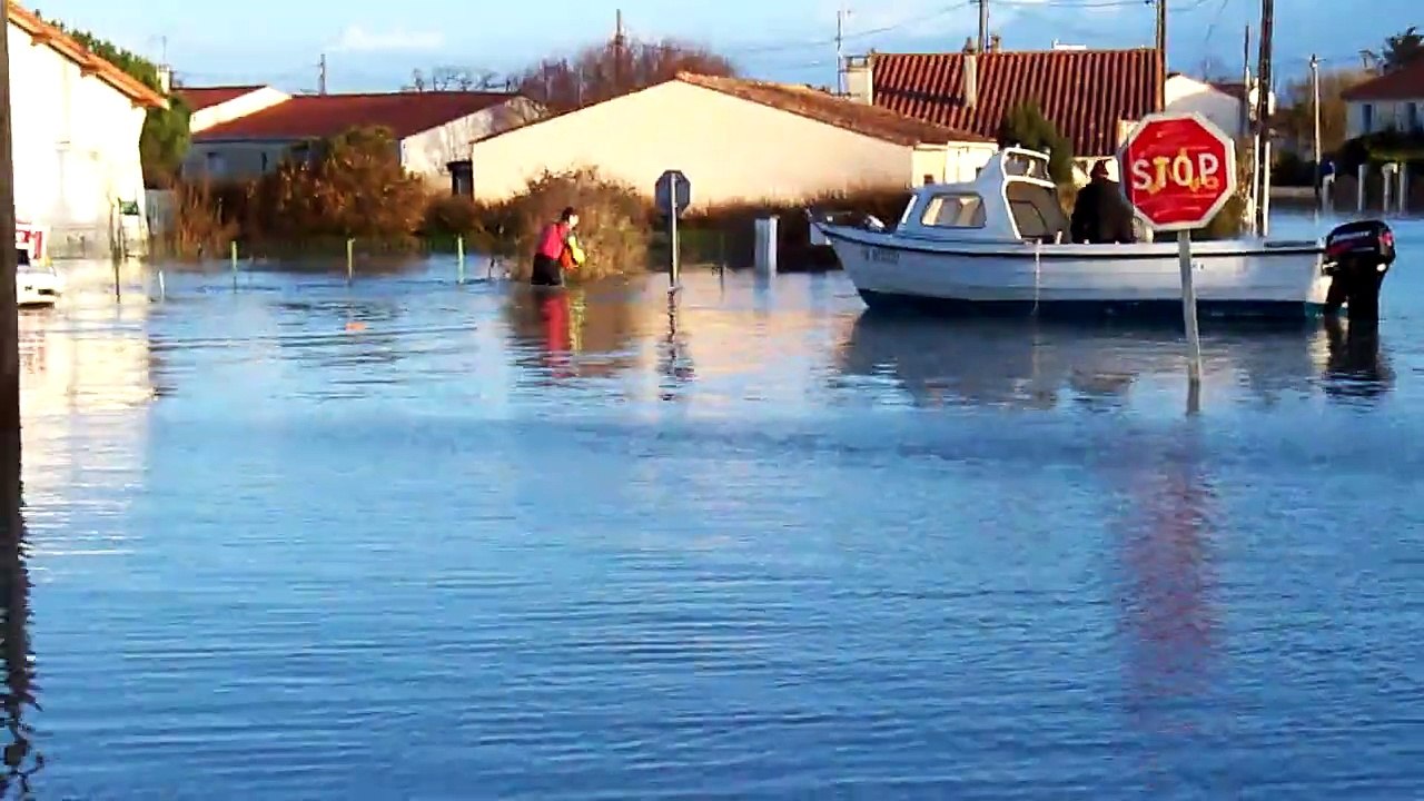 Tempête 2010 Xynthia PORT DES BARQUES 17