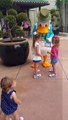 Kids meet Donald duck