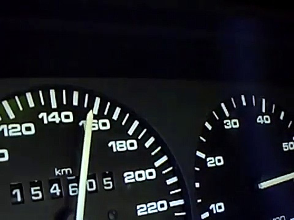 VW corrado G60 near top speed