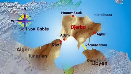 Djerba - Römerdamm - Ölmühle in der Oase Zarzis - Olivenöl Herstellung