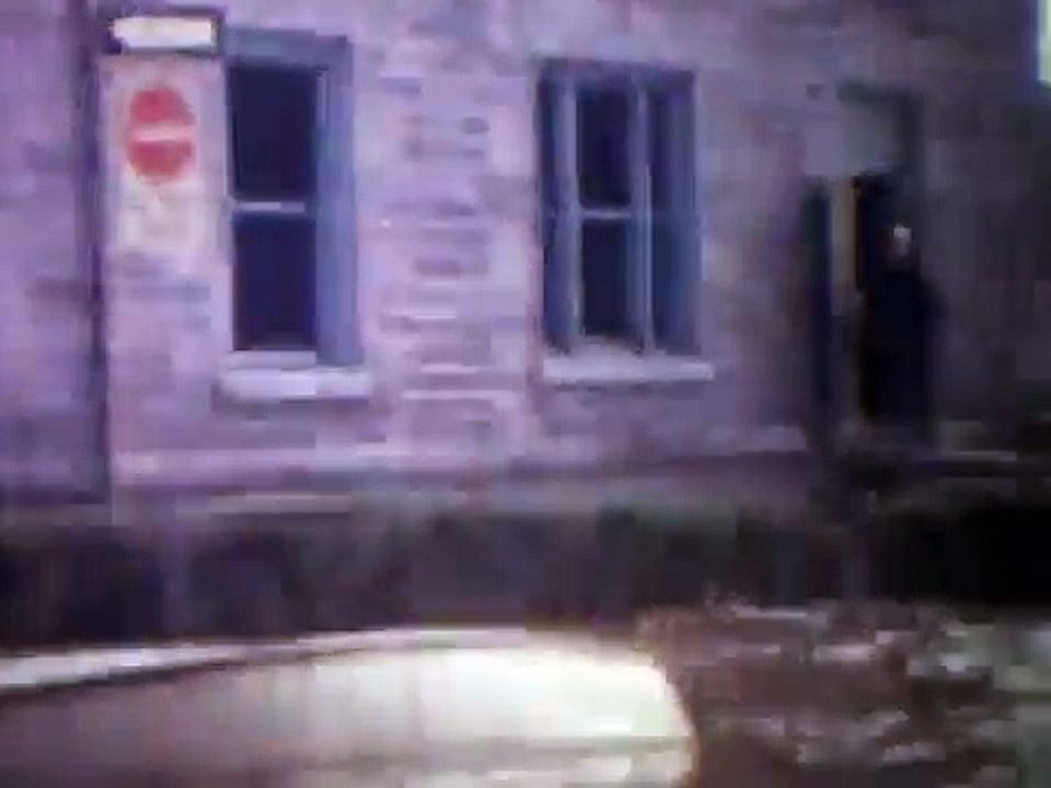 1974 Grand River flood downtown Galt Cambridge Ontario.AVI