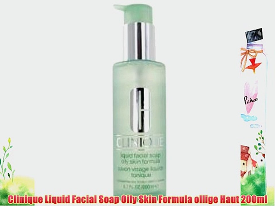 Clinique Liquid Facial Soap Oily Skin Formula ollige Haut 200ml