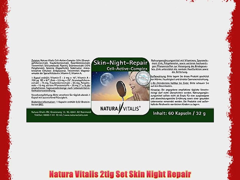 Natura Vitalis 2tlg Set Skin Night Repair