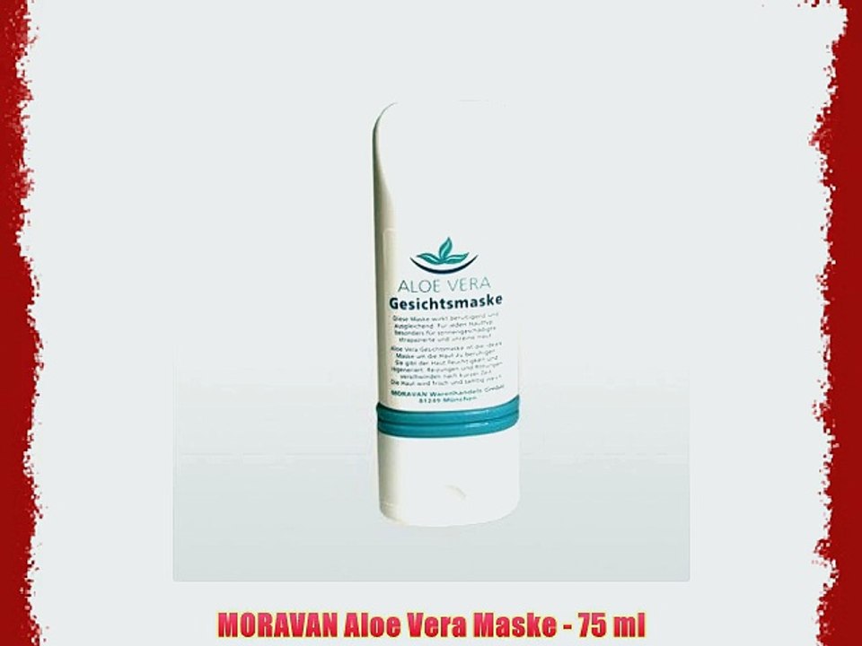 MORAVAN Aloe Vera Maske - 75 ml