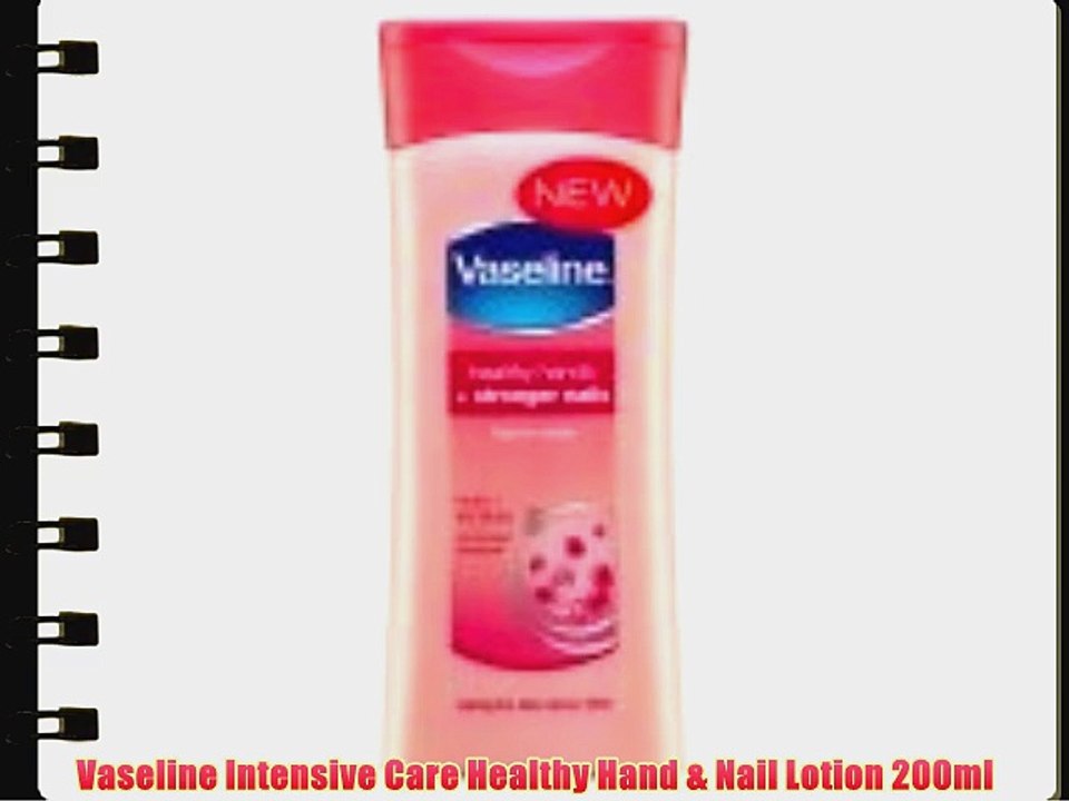 Vaseline intensive care healthy hand