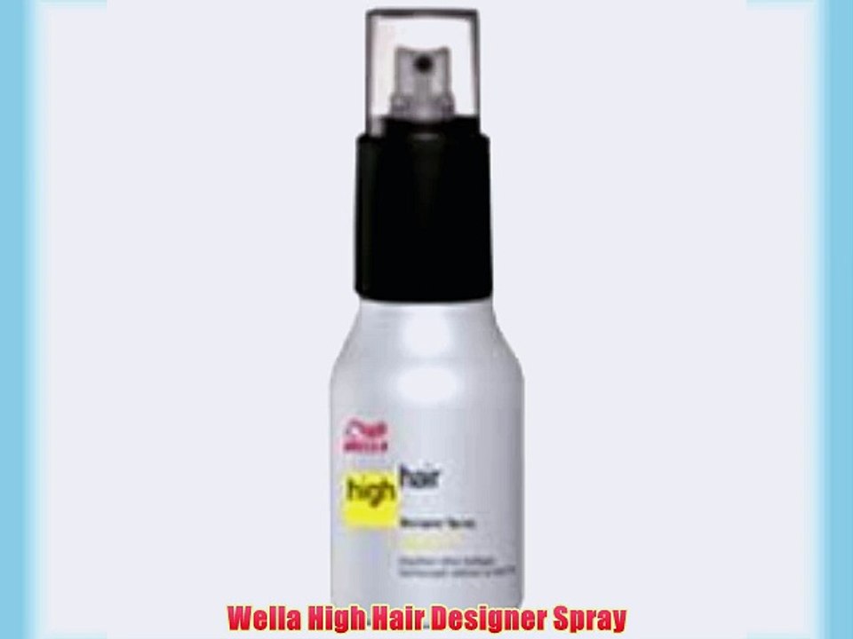 Wella High Hair Designer Spray