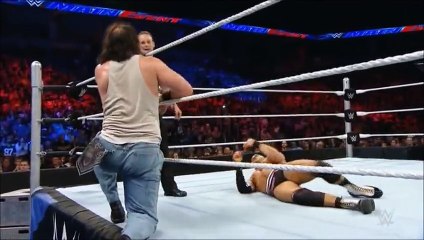 (10.07.2015) Cesaro vs. Luke Harper