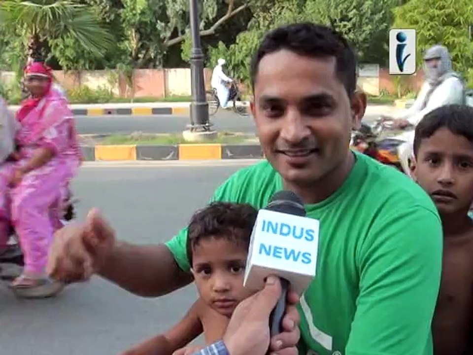 "EID MUBARAK REPORT" NADEEM HUSSAIN INDUS NEWS FAISALABAD.