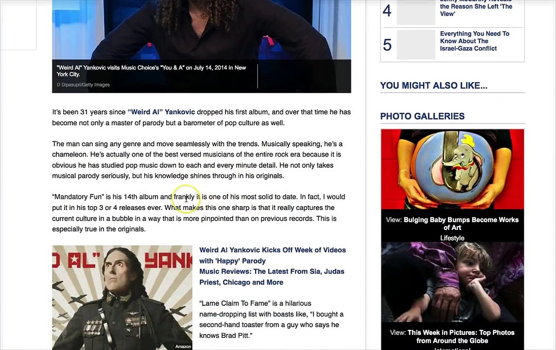 'Weird Al' Exposes Illuminati in Music Video 'Foil,' a Parody of Lorde's 'Royals'