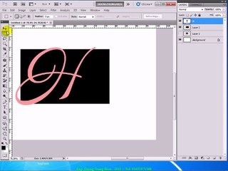 Onedesign -Hướng dẫn thiết kế logo bằng PHOTOSHOP