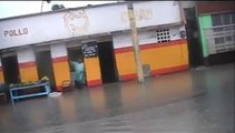 PASO DE LA TORMENTA EMELY POR SAN PEDRO DE MACORIS, REP. DOMINICANA,