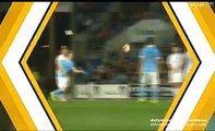 Yaya Touré Free-kick Hits the Crossbar - Manchester City v. Melbourne City - Friendly match 18.07.2015
