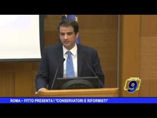 ROMA | Fitto presenta i 'Conservatori e riformisti'