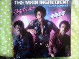 THE MAIN INGREDIENT Featuring CUBA GOODING -CATCHIN' THE FEVER(RIP ETCUT)RCA REC 80