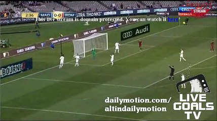 Gervinho 1st Chance Real Madrid 0-0 AS Roma