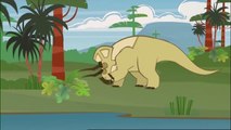Fun Dinosaurs Cartoon Videos for Children | Dinosaurs Facts